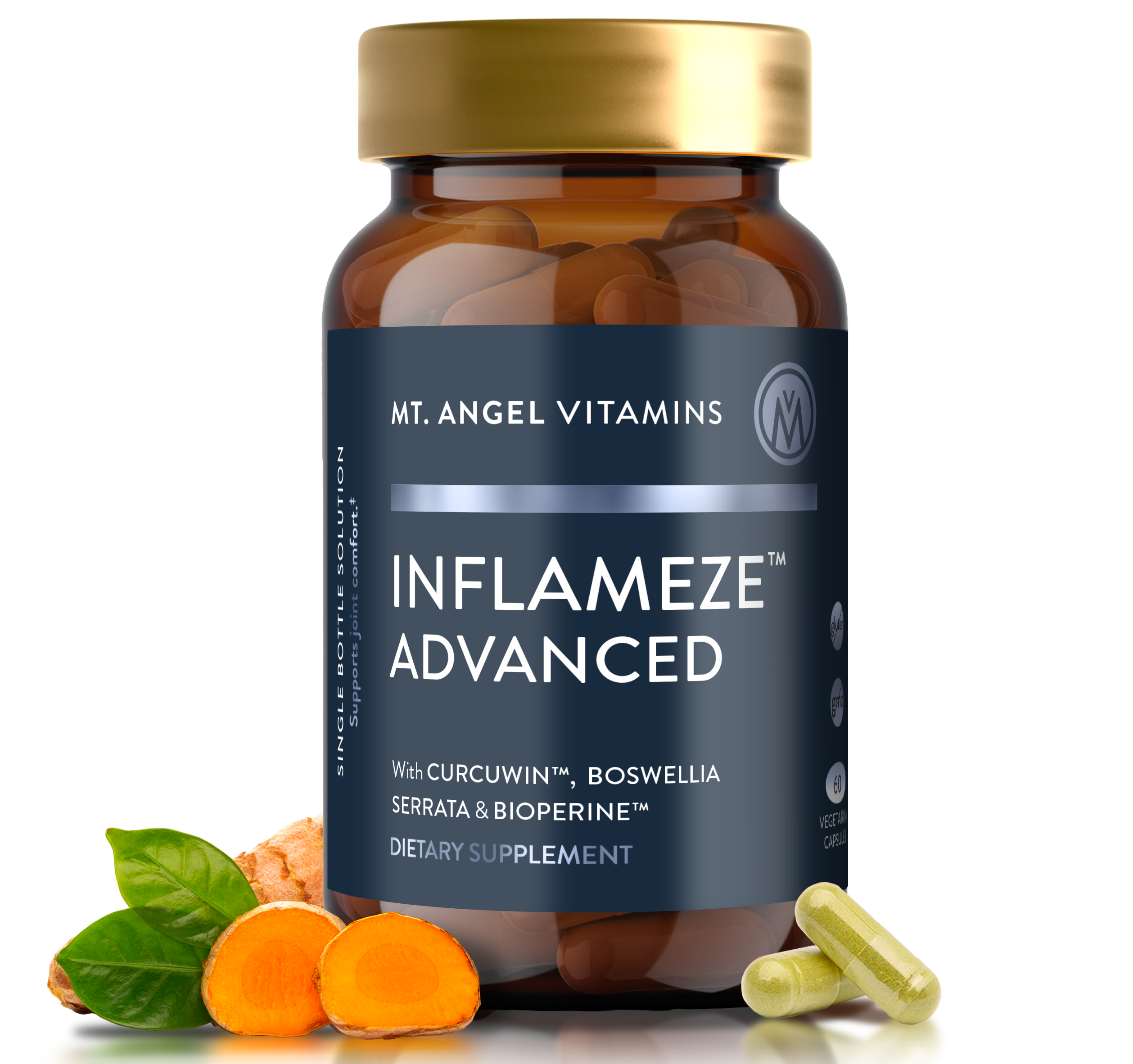 INFLAMEZE ADVANCED CAPS 60CT – Mt. Angel Vitamins