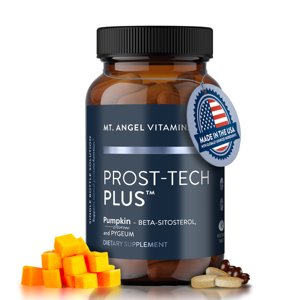 Mt. Angel Vitamins Prost-Tech Plus - Empowering Men for a Healthier Prostate | 60 Tabs