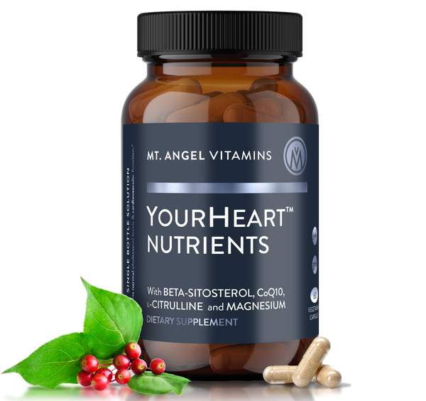 Mt. Angel Vitamins YourHeart Nutrients - The Essential Partner for Your Heart Health | 60 ct.
